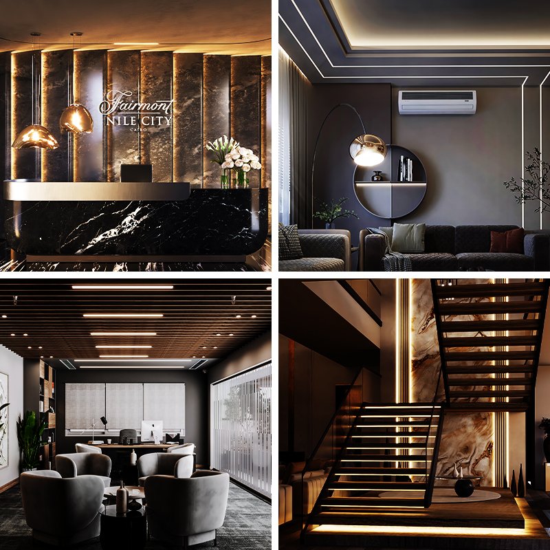 16*16Mm Led Stirp Lighting, Angle Fixture aluminium Channel Aluminium Profiles For Corner
