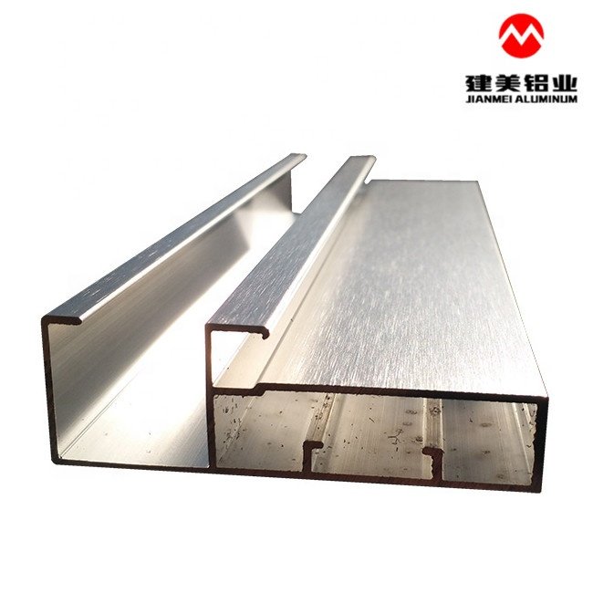 Powder Coated Brushed G Kitchen Handle Pulls 6063 T5 Aluminum Profiles Exported To India