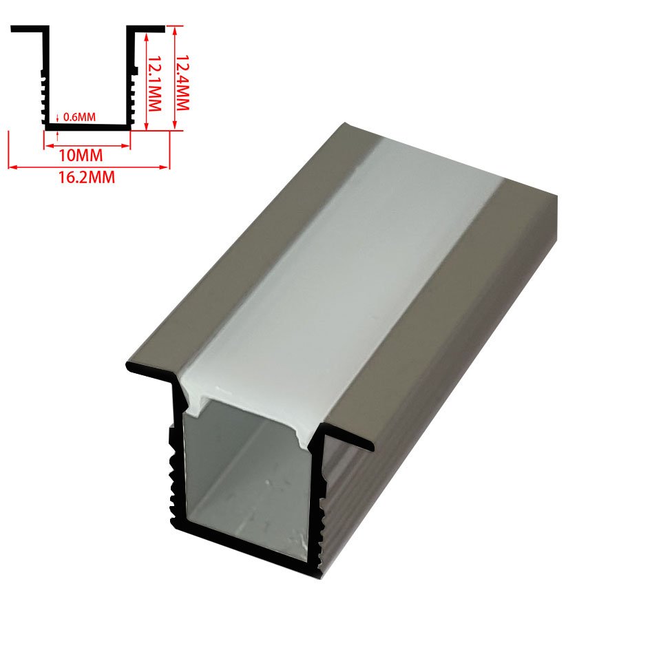 10X12MM Embedded Ceiling Led Lighting Wall Strip LED Linear Lamp Aluminum Profile Protection with Led