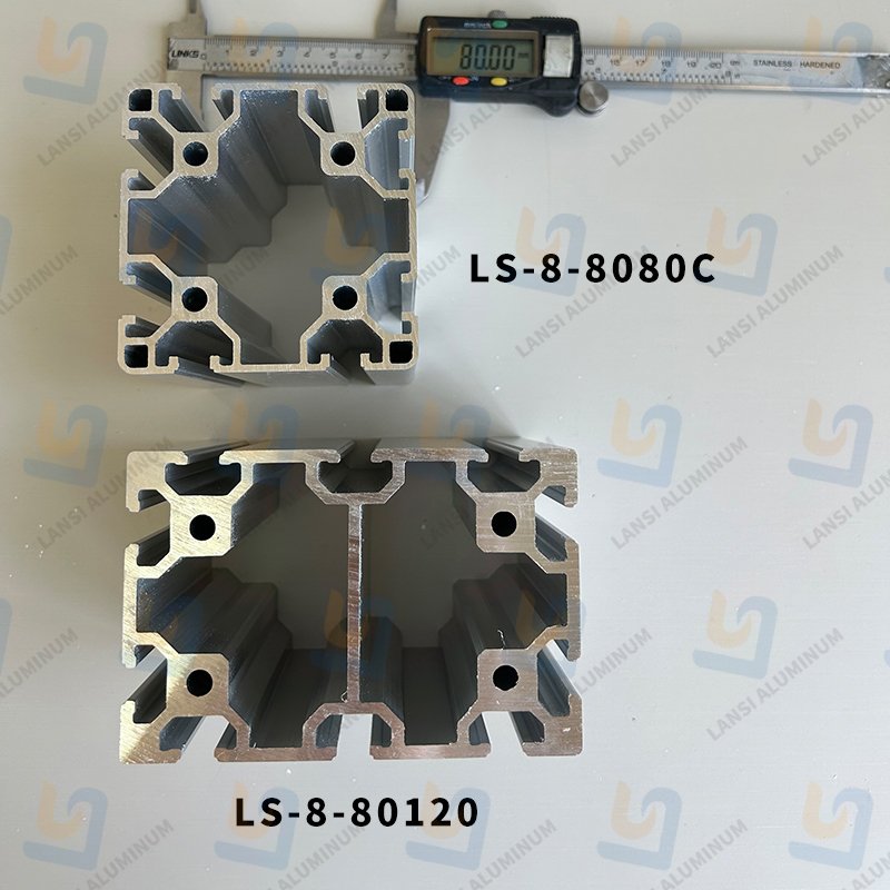 Standard Alu Profile Aluminum Extrusion Perfil Aluminio t-slot 160x80