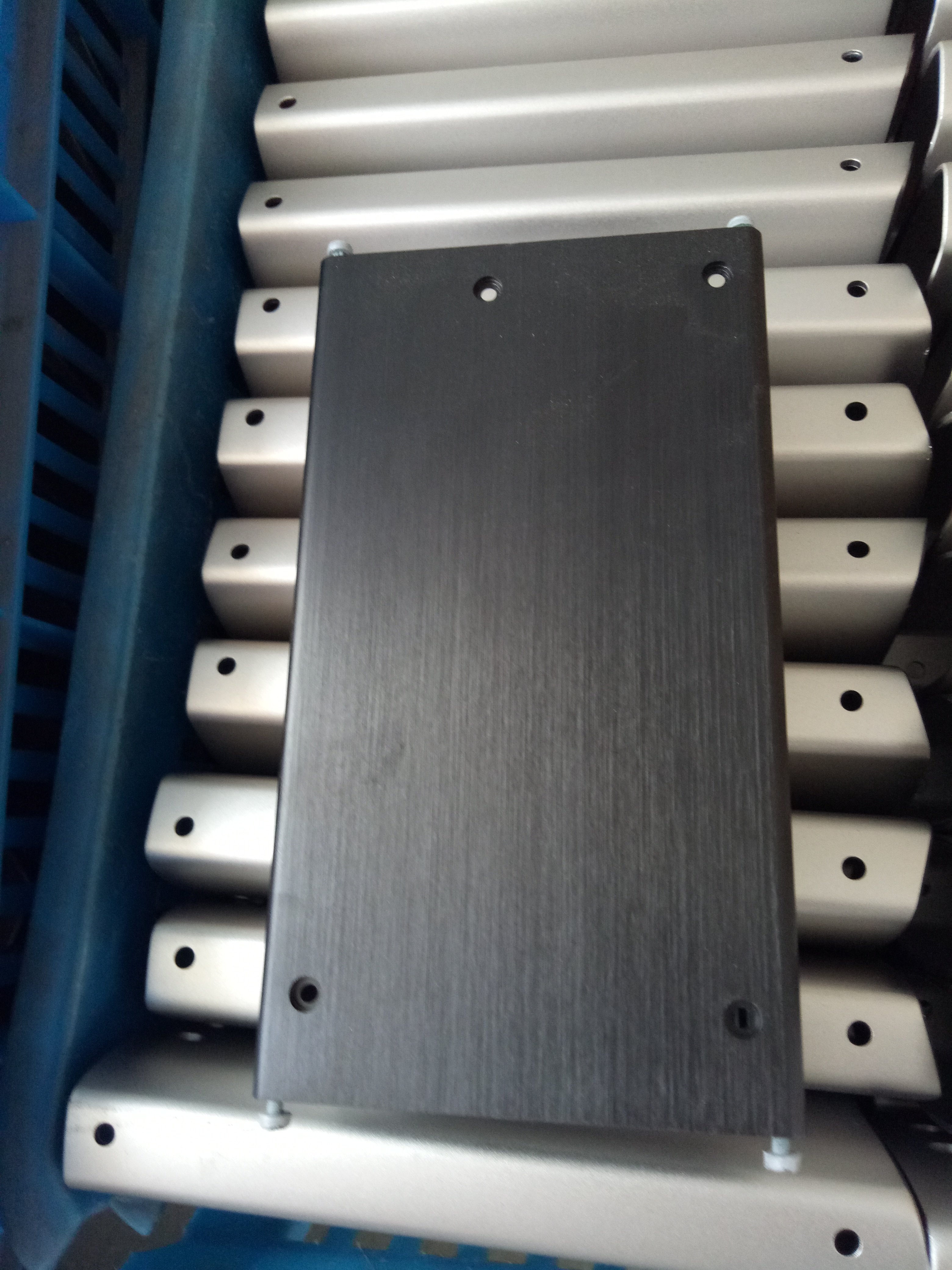 Customized polished aluminium profile extrusion for housing with cnc machining