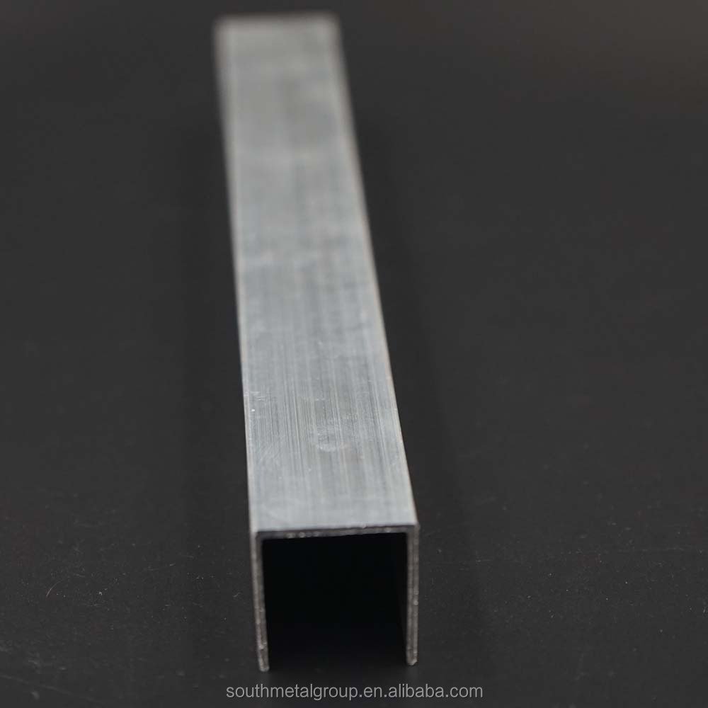 6000 series U shaped aluminum corner angles aluminum extrusion profiles