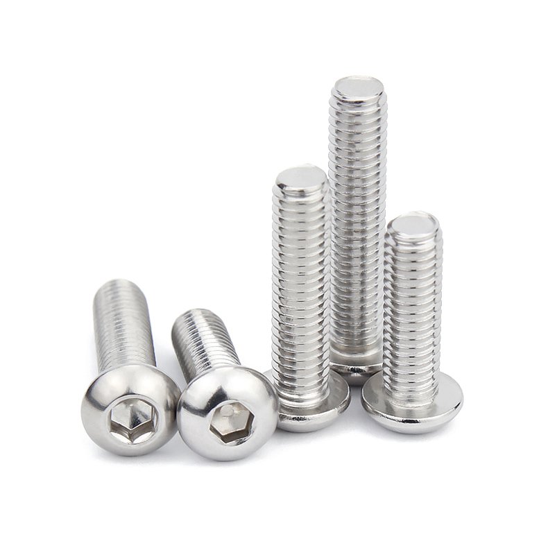 M4 M5 M6 M8 M10 M12 Hexagon socket screw for 2020 3030 4040 aluminum profile Button Head Socket Screw