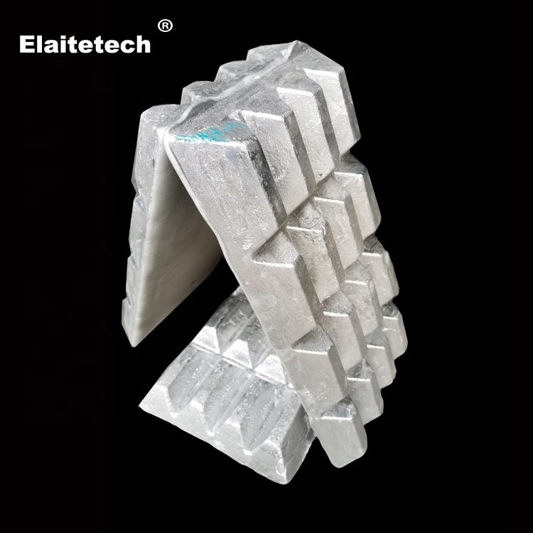 Aluminium/aluminum vanadium master AlV intermediate alloy ingot