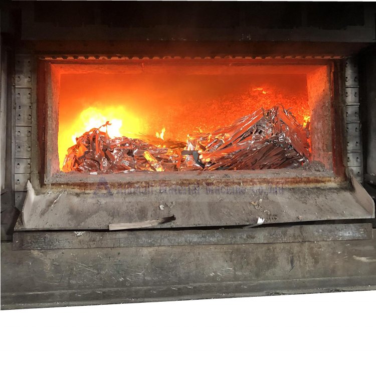 LPG Aluminum Scrap Melting Furnace For Aluminum Billet Cast House