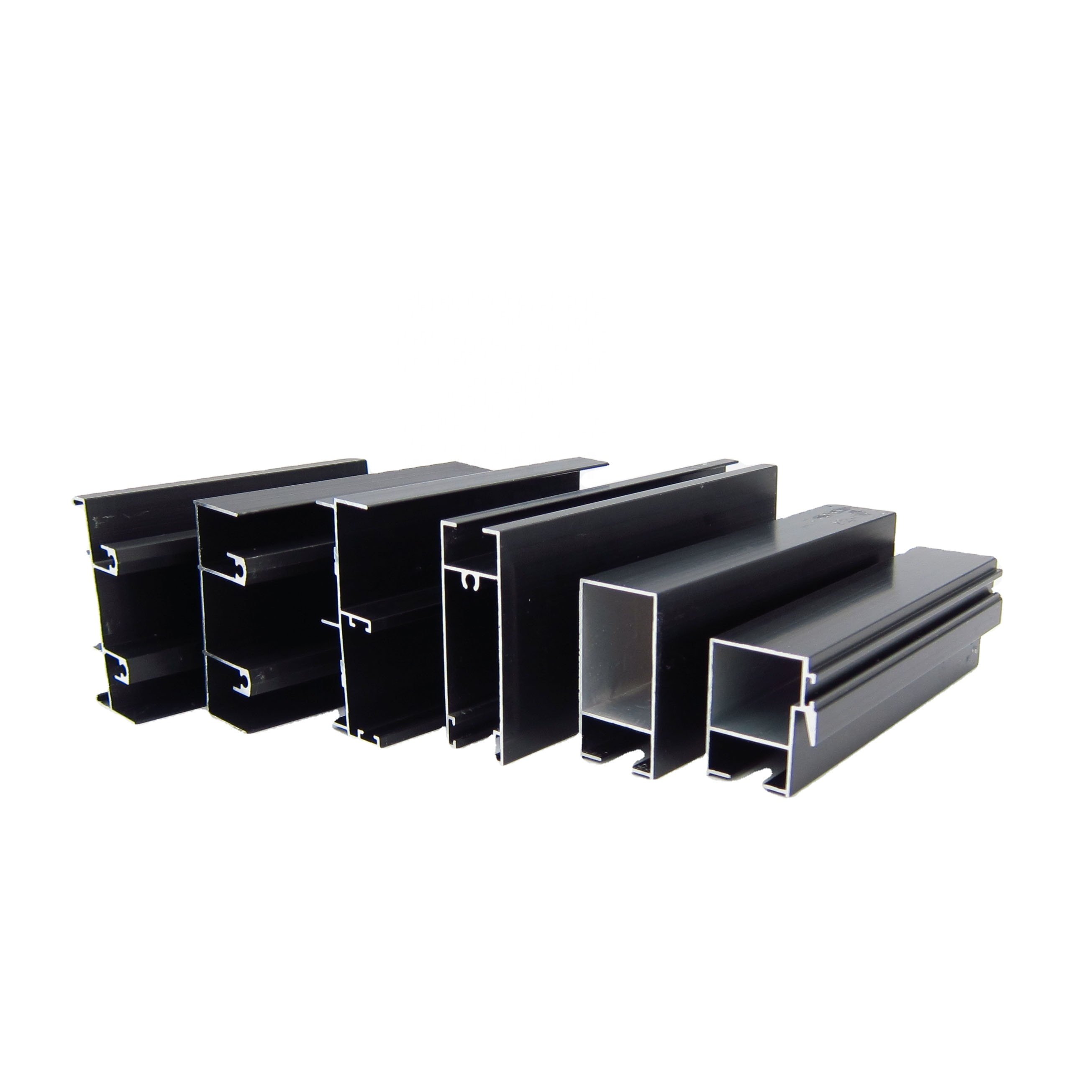 Black Anodized Window Aluminium Profile Manufacturer To Chile Bolivia Peru