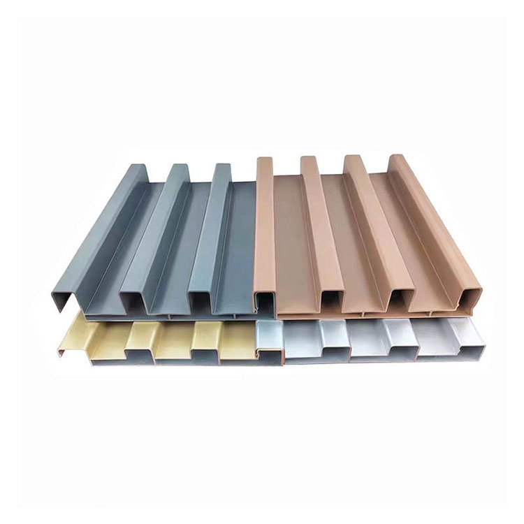 Insulated Aluminum Roof Tiles Aluminum Alloy Bump Great Wall Tile Waterproof Aluminum Profile For Outdoor