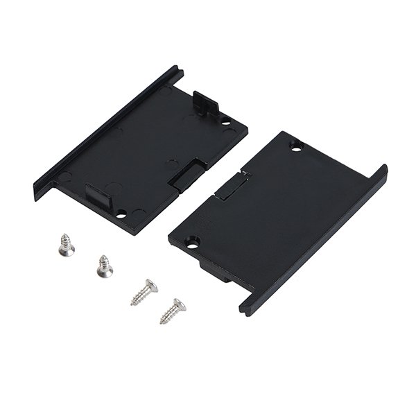 Modern Architectural interior exterior lighting design Quality certification Black embedded concealed LED aluminum profile light