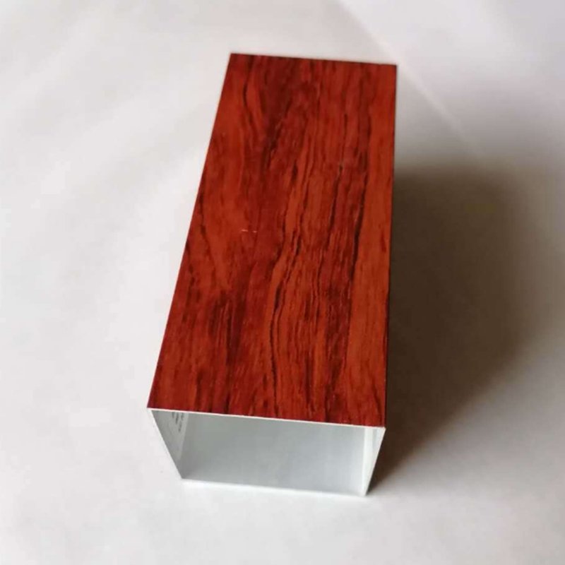Outdoor 3mm 4mm thick square tube tent construction frame extrusion aluminium profile