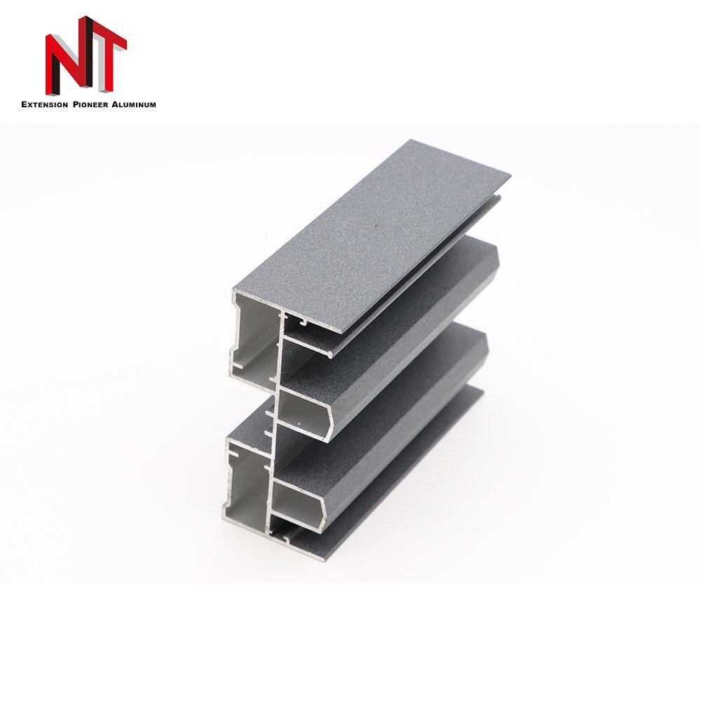 NT High Quality extruded aluminium profile aluminum profile for sliding windows