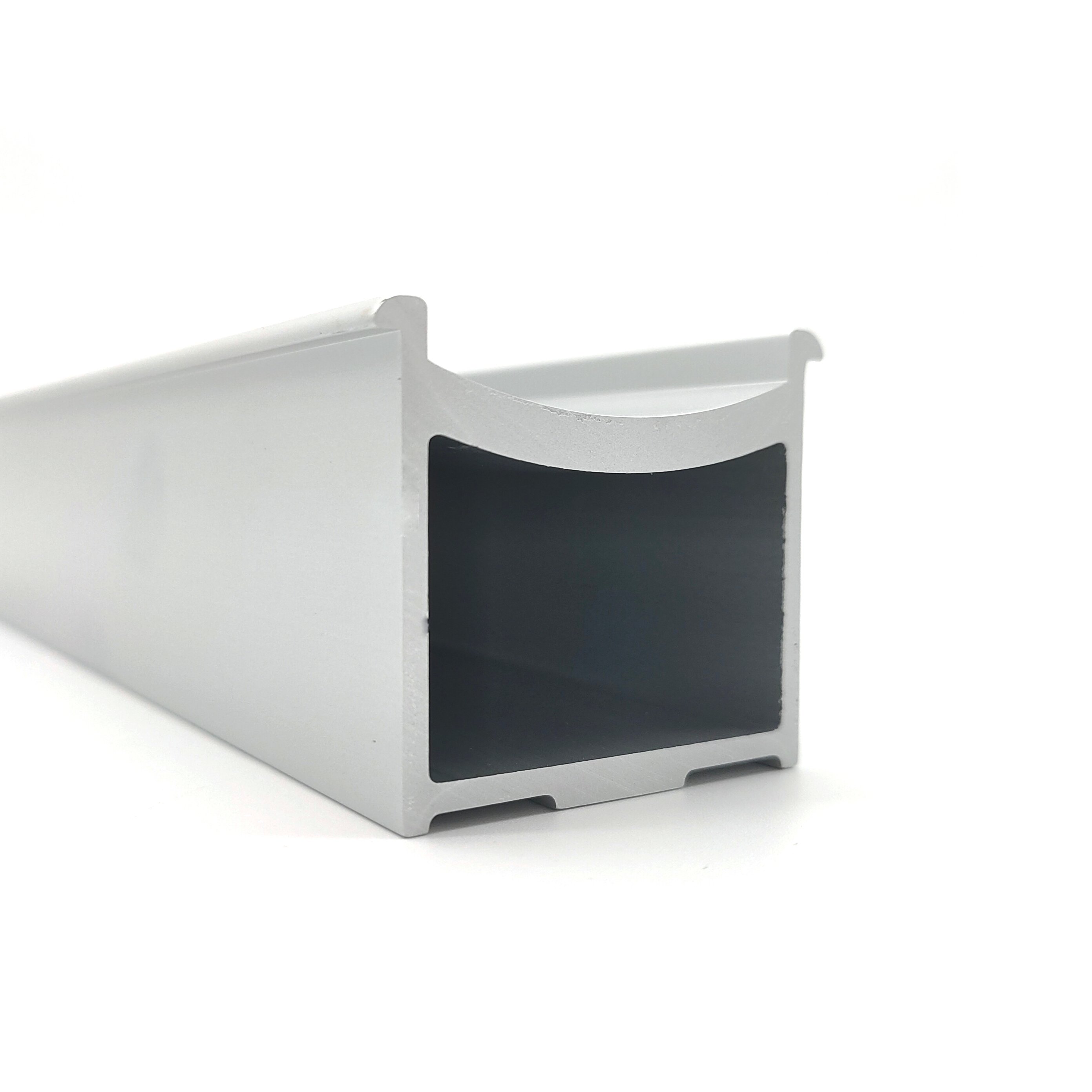 Extrusion round tube aluminium profile for industrial