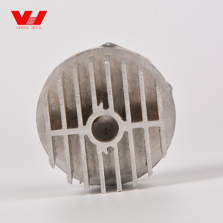 Round Aluminum Profiles Heatsink LED Radiator LED 50W, Large Aluminum Heat Sink for Power Amplifier