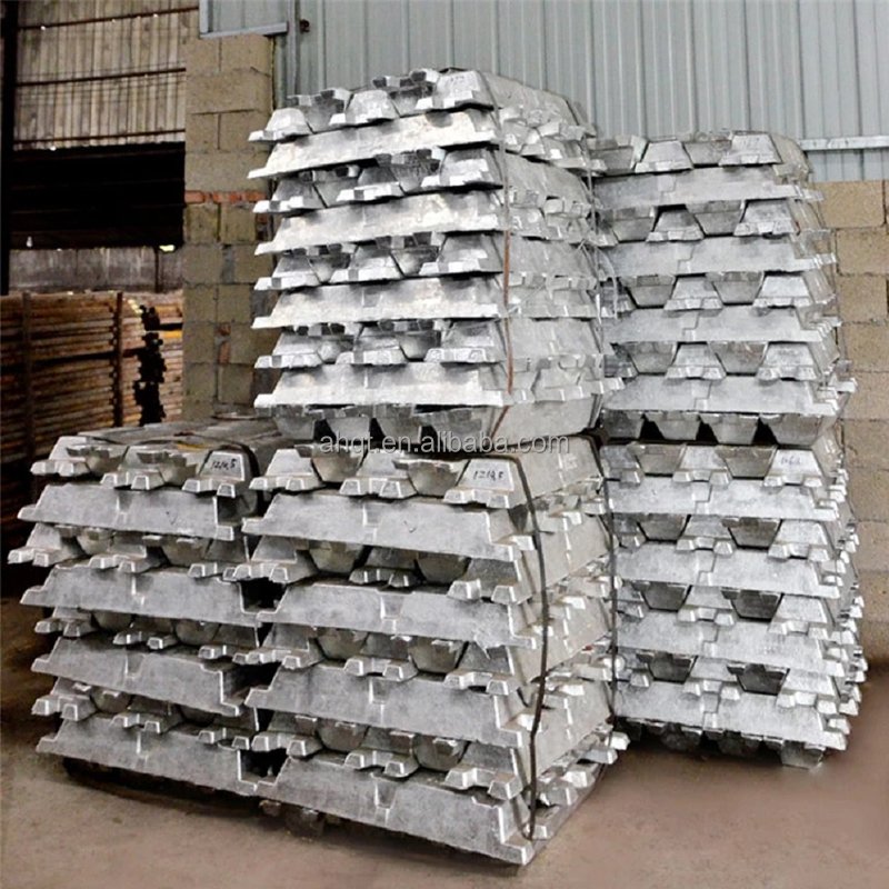 China Manufacturer Hot Rolled Pure Aluminum A7 Ingot 99.7 and A8 99.8% Price