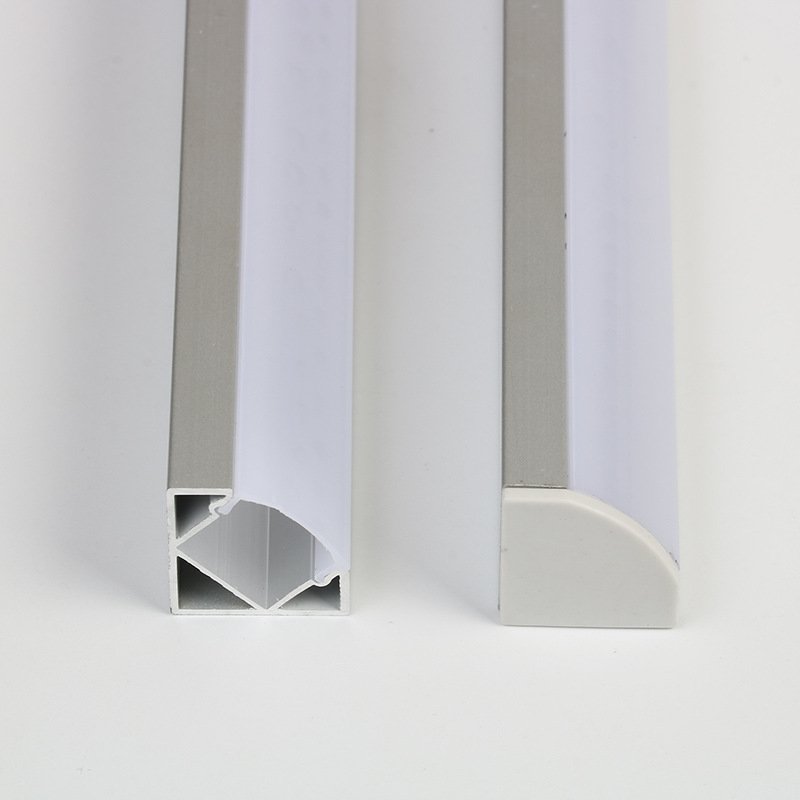Bendable LED Aluminum Channel Flexible LED Profile Custom Anodized Aluminum CNC Milling and Turning Parts