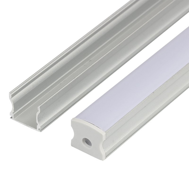 Bendable LED Aluminum Channel Flexible LED Profile Custom Anodized Aluminum CNC Milling and Turning Parts