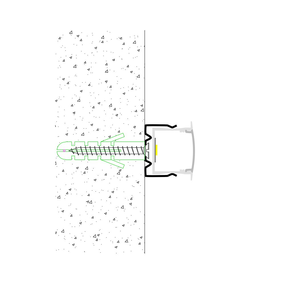 KC New design wall mounted flat led aluminum profile for OEM led handle lighting and kitchen lighting