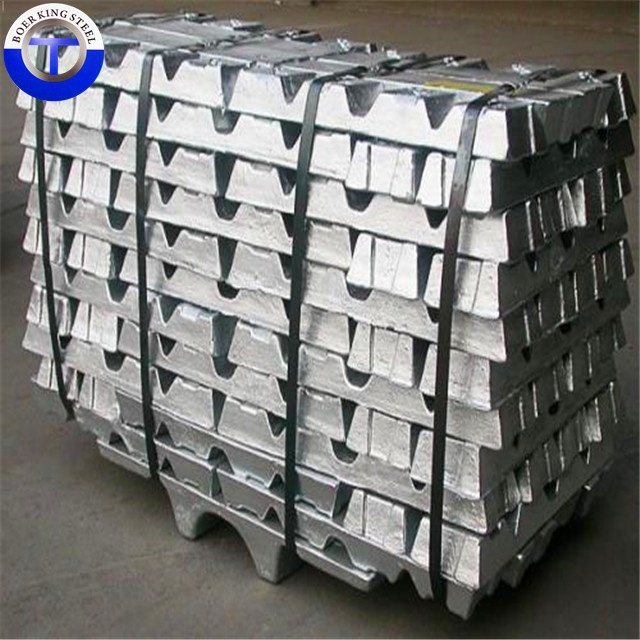 zinc ingot, zinc metal alloy ingot 99.99%