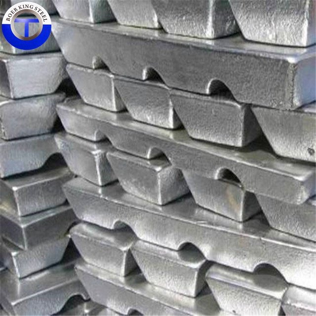 zinc ingot, zinc metal alloy ingot 99.99%