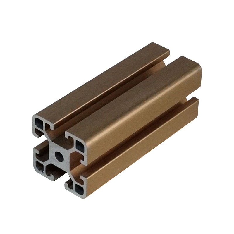 Powder Coating 4040 Black Aluminum Extrusion Profiles For Windows And Doors