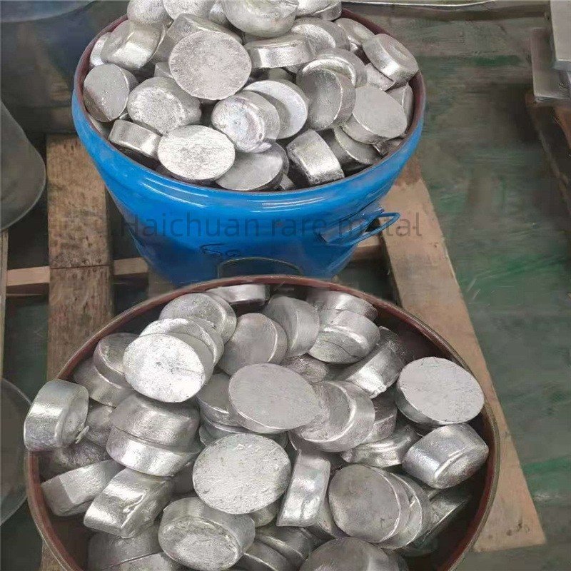 Source manufacturer sell aluminum scandium alloy ingot Al-Sc2 AlSc5 AlSc10 AlSc23 ingot/block