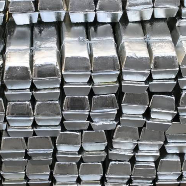 Zinc Ingot Factory Wholesale Aluminum Ingot 99.9% 99.95% Min Mg Metal For Construction in China manufacturer