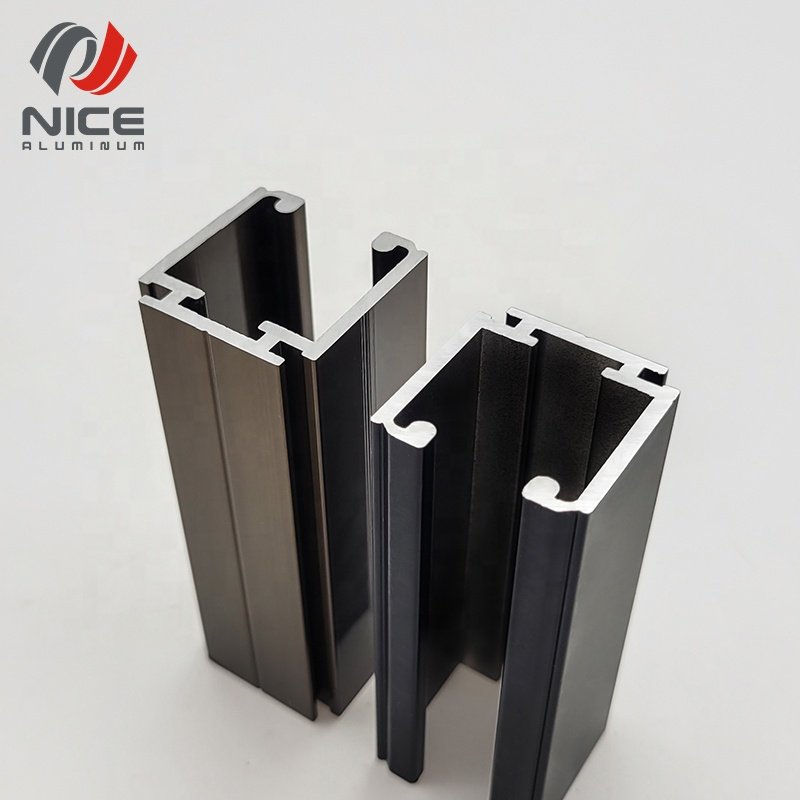 Custom Aluminum Profile for Doors and Windows Used in Construction and Industry Different Surface Treatment