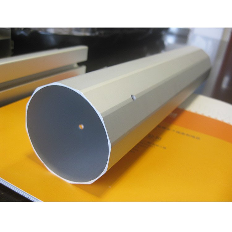 Lozenge aluminium tube sizes/tubo de aluminio de rombo / frosted anodized silver rhombus aluminium tube factory price per ton