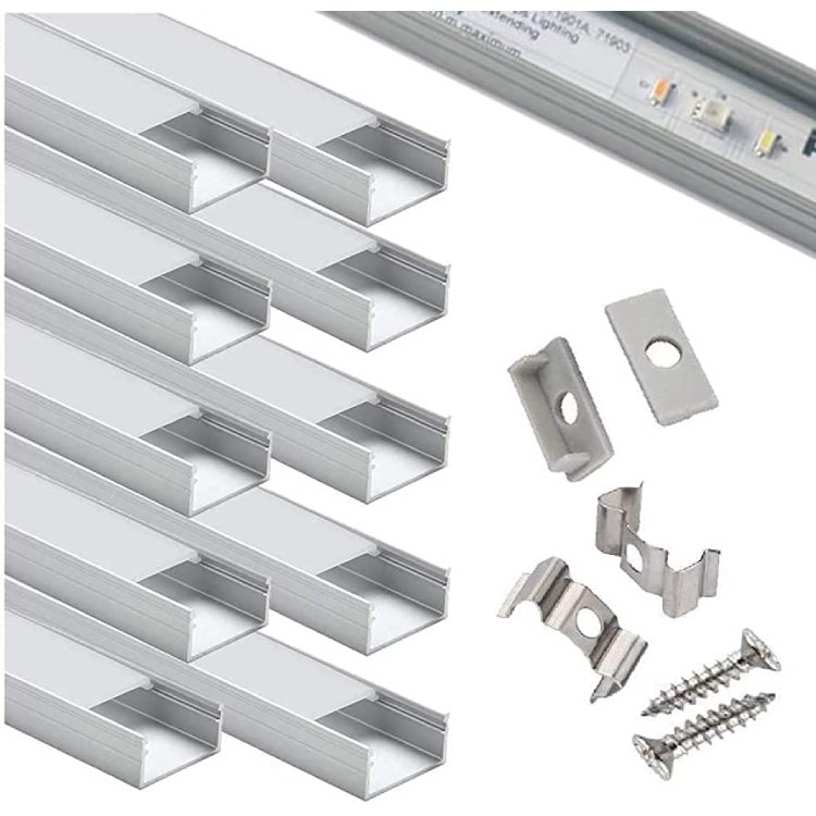 Popular LED Profile Light Wall Decoration Bending Aluminum Channel