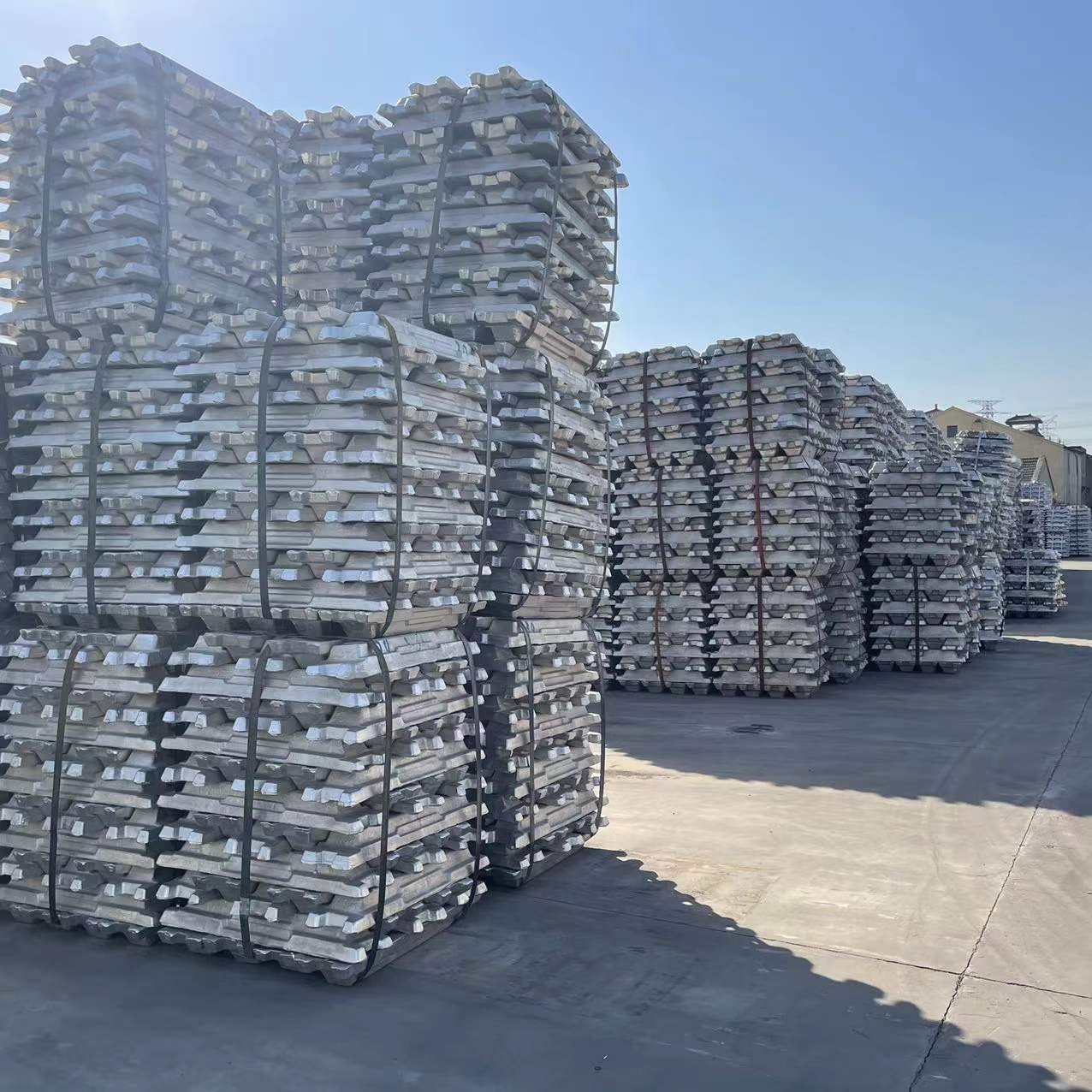 Primary Aluminum Ingot Remelting Aluminum Ingot Aluminum Ingot 99.7