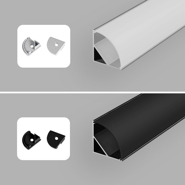 J3030 Hot Selling Corner Aluminium Profile Embedded Lightweight Aluminum Profile V-shaped Corner Aluminum Extrusion Channel