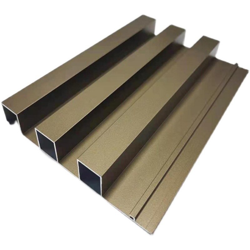 Metal panels modular wall paneling aluminum profiles for wall cladding facade curtain wall