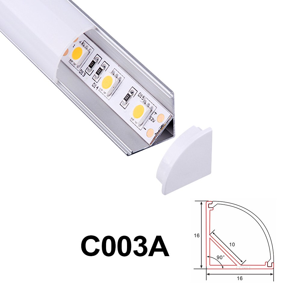 C003A Corner Led Aluminum profile channel