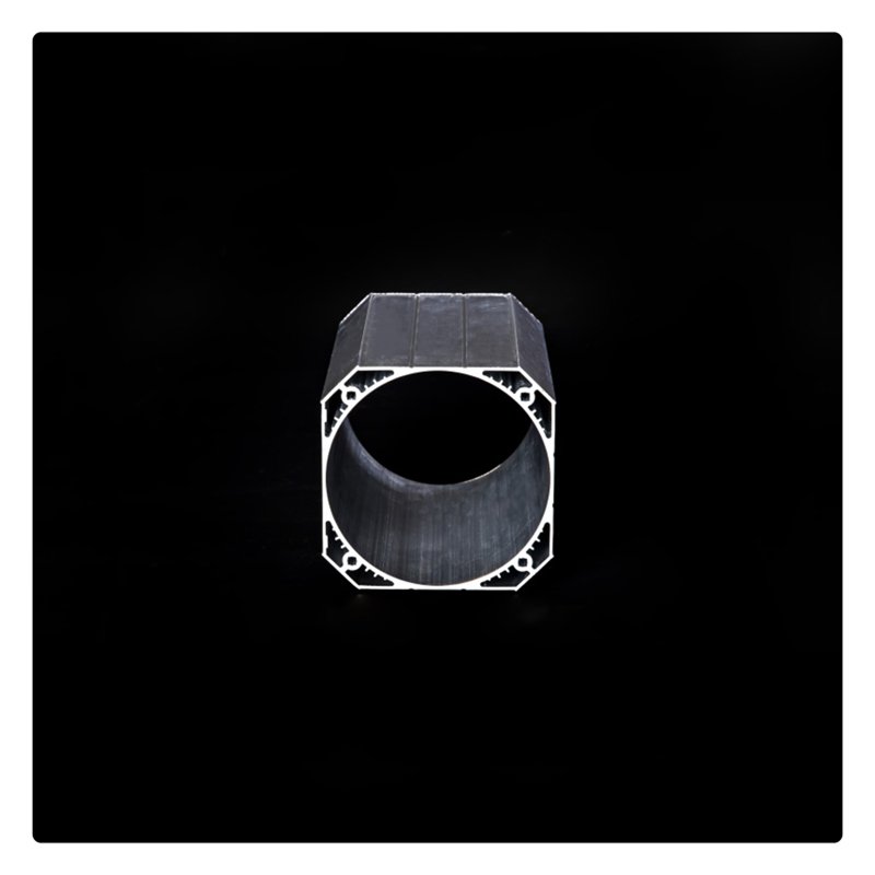 Light Weight Aluminum Profile for Industry Extrusion Electric Motor Casing for sale