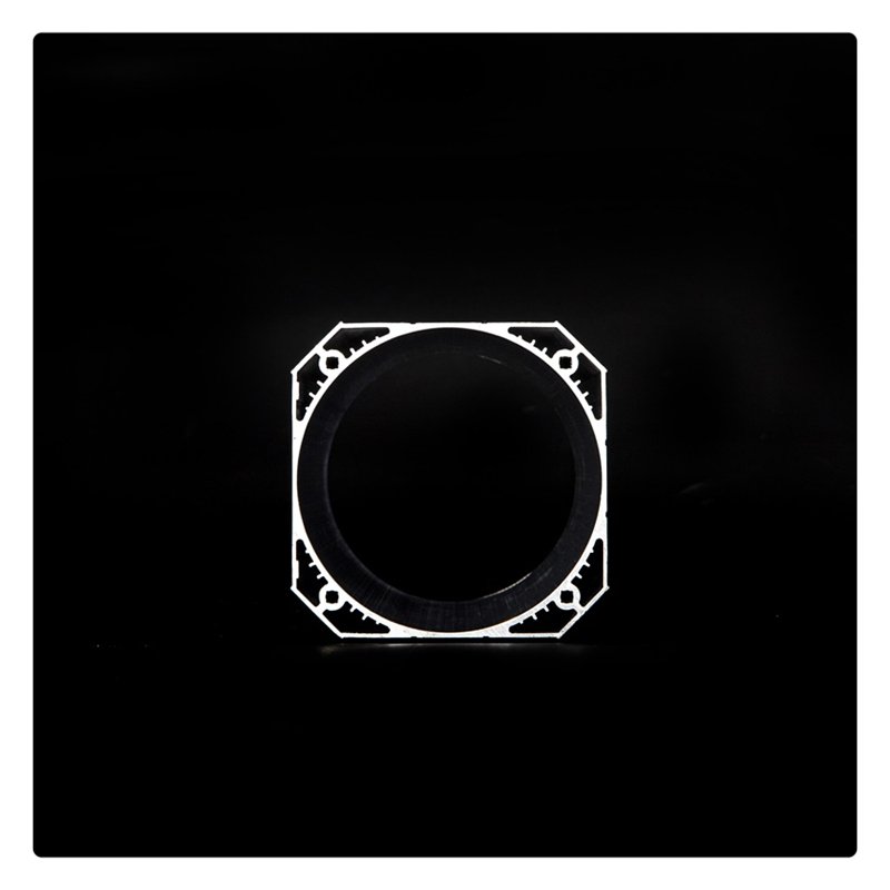 Light Weight Aluminum Profile for Industry Extrusion Electric Motor Casing for sale