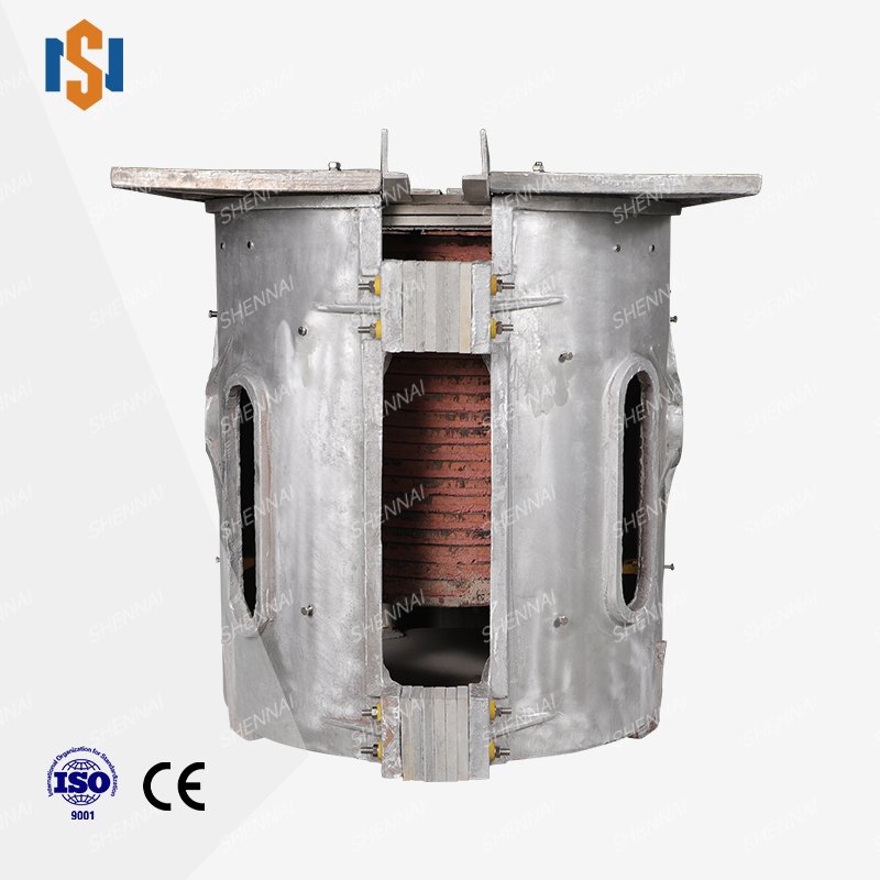 Smelting for Aluminium Scrap Recycling Ingot Machines 1T Aluminum Melting Furnace