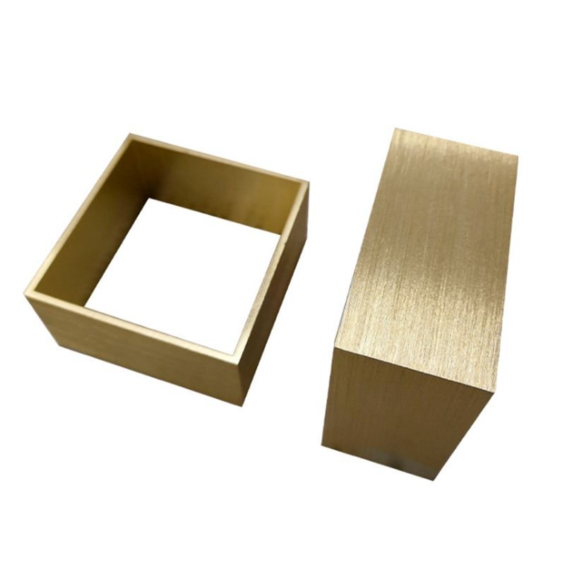 Supplier Design Extrusion Aluminum Bar Profiles Enclosure Square Aluminium Profile Tube Heat Sink Case