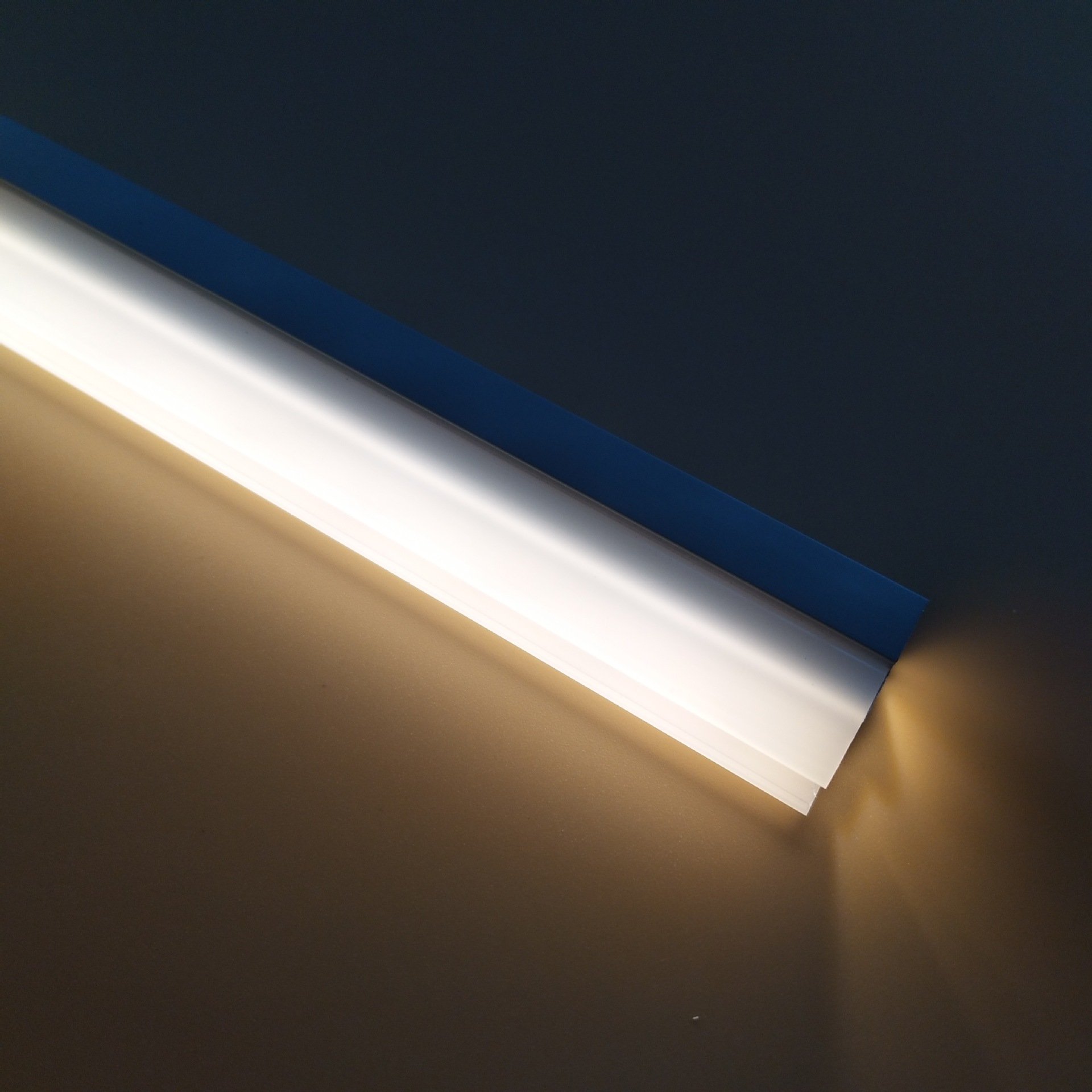Gold black 12V led 8mm glass shelf light LED light bar aluminum profile for wine cabinet furniture
