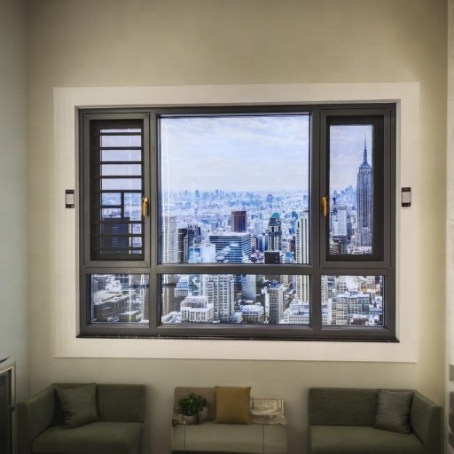 soundproof double glazed insulated aluminium glass casement windows design impact energy efficiency aluminum window