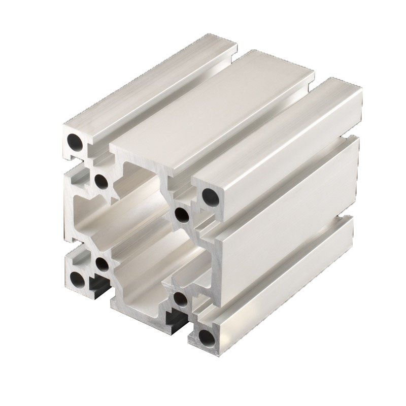 Heavy Duty 80mm Aluminum Profile 8080 T Slot Aluminium Extrusion Profiles