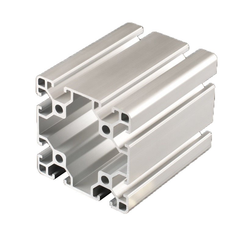 Heavy Duty 80mm Aluminum Profile 8080 T Slot Aluminium Extrusion Profiles