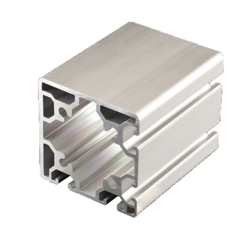 Heavy Duty 80mm Aluminum Profile 8080 T Slot Aluminium Extrusion Profiles