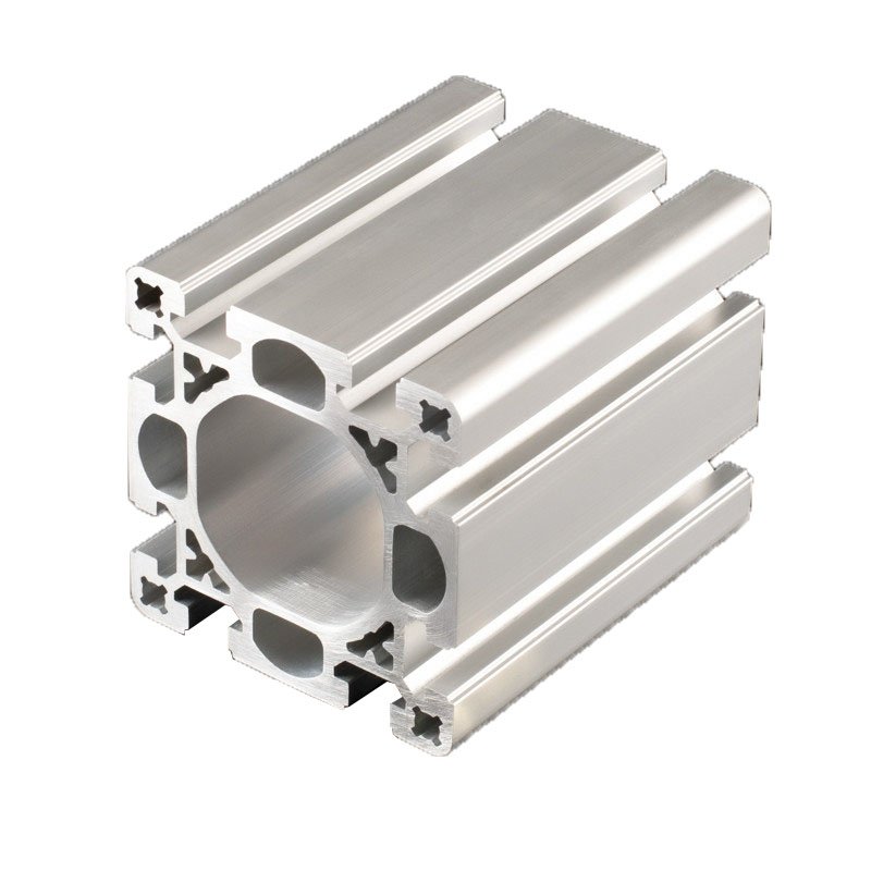 Heavy Duty 80mm Aluminum Profile 8080 T Slot Aluminium Extrusion Profiles