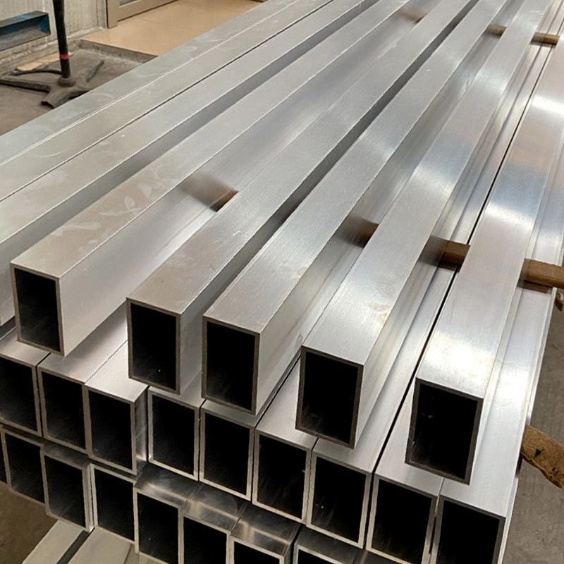 High Quality 3003 3600 5052 5083 5086 6061 Square aluminium profile Rectangular aluminium Tube For Electrical Conduit
