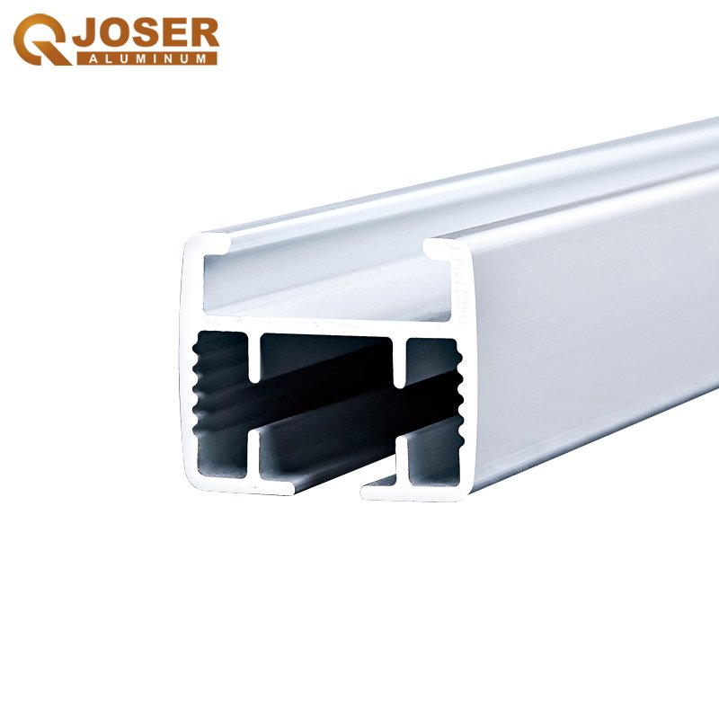Wholesale Customized 6063 Extrusion Powder Coating Motorized Curtain Track Window Aluminum Profiles
