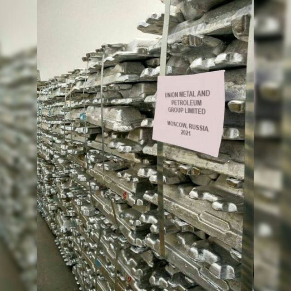 Silver white high grade 99.9% Al aluminium Ingots