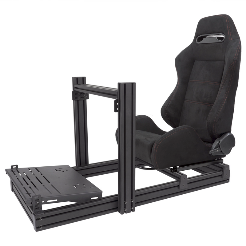Basic Version Direct Drive Game Steering Wheel Mounting 4080 Aluminum Profile Bracket Simulator Kit Sim Rig Sim Racing Cockpit