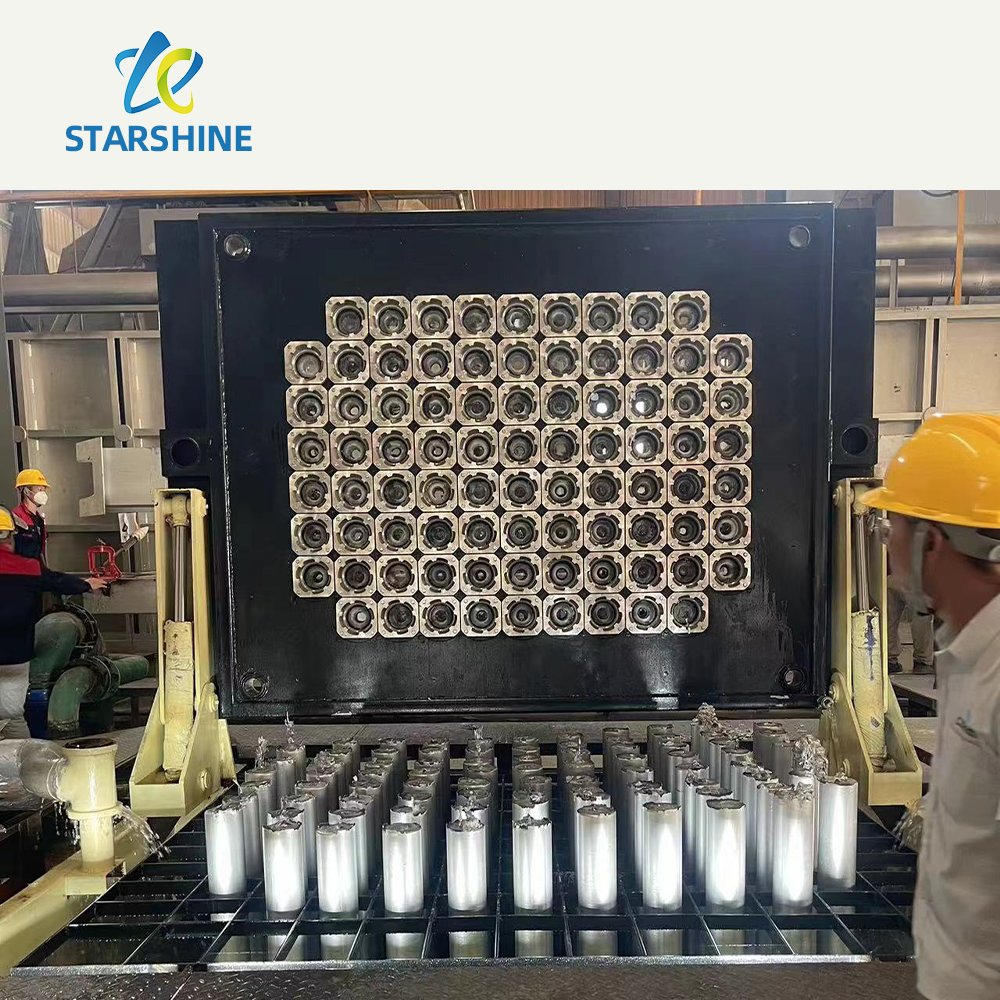 Automatic Metal Metallurgy Furnace Combustion System PLC Core Motor Pump Automatic Aluminum Alloy Billet Manufacturing Plants