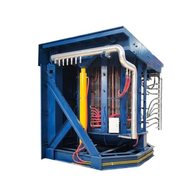 Aluminum cans scrap melting machine ingot production line foundry electric induction furnace
