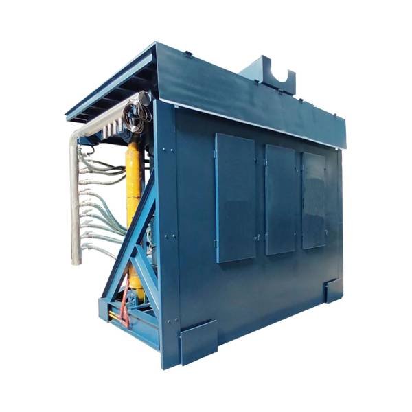 Aluminum cans scrap melting machine ingot production line foundry electric induction furnace