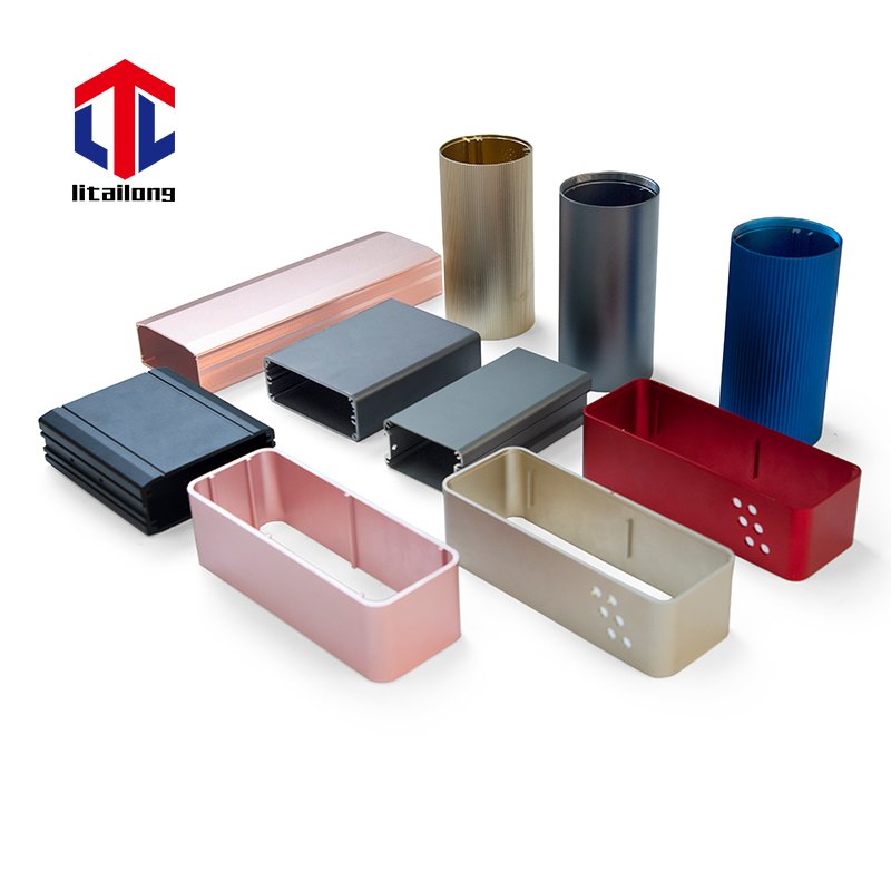 Aluminum Enclosure Project Box Enclosure Case Shell CNC Machining Parts for Electronics Aluminum Custom High Precision Aluminum